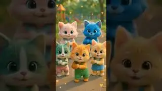Cute Kitten Dancing to Baby Shark 😻🦈 | Funniest Cat Dance Ever  #kitten #cat #cutecat#catdance