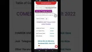 COMEDK UGET Result 2022: How To Check Mock Seat Allotment Result