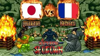 Samurai Shodown - yumemaru (JPN) VS (FRA) Otokomae [samsho] [Fightcade] [サムライスピリッツ]  [사무라이 쇼다운]