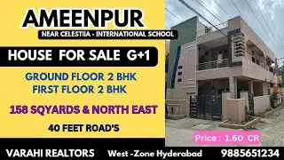 Independent house for sale in ameenpur chandanagar hyderabad 