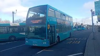 Bus Spotting in Luton Arriva Optare Olympus B9TL 4107 YJ08EEH Route 1 Farley Hill to Dunstable