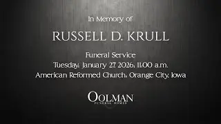 Russ Krull Funeral