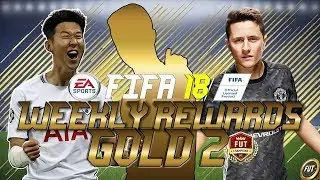 FUT CHAMPIONS WEEKLY REWARDS! GOLD 2! I HATE THESE PACKS! FIFA 18 ULTIMATE TEAM!