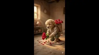The poor puppy didn't have cash buy duck so his friend making fun of him #animahal