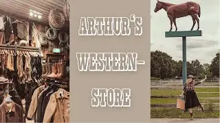 BESUCH BEI ARTHUR'S WESTERNSTORE 🤠 | Cowboyboots, Westernkleidung & Pferdezubehör | coyote diaries