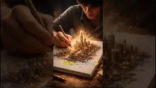 Draw Like Stephen Wiltshire🤯Is Autistic Bachhe ka Talent Dekho📸 Day-03! Autism ya Superpower✨ #day3