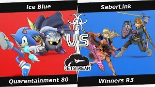 Quarantainment 80 Winners R3 - SR/Ice Blue (Sonic, Meta Knight) Vs SaberLink (Link, Corrin) - SSBU