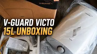 V-Guard Victo 15 Litre Water Heater/Geyser Unboxing || BEE 5 Star Rated || From Amazon online
