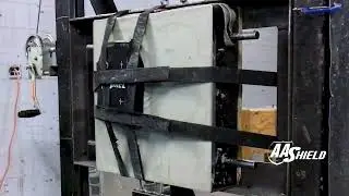 AA Shield Rifle Plate Ballistic Test: NIJ 0101.06 Level III , M80 7.62*51mm x6 Shots, Tested by NTS