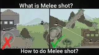 Minimilitia/ How to do Melee Shot, Full explanation.