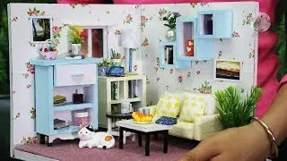 DIY Miniature Doll House Living Room Designs