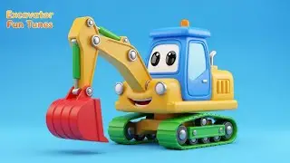 🚛 Dump Truck & Friends Build a City | Kids Animation & Songs