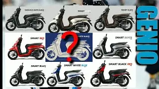 GILA !!! 11 Varian Warna HONDA GENIO 110cc 2019 ???