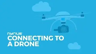 How to connect Nyrius Aries Pro to a drone for wireless video up to 100 feet away