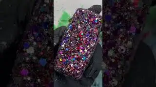 IRISH SPRING SOAP  #soap #soapart #soapcarving #soapcutting #soapasmr #irishspring #glitter