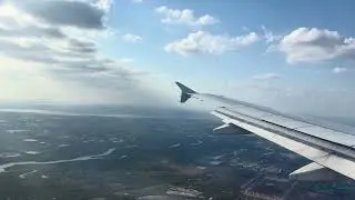 JetBlue A320 landing in Fort Myers (4/18/2025)
