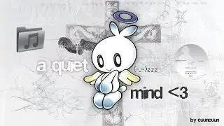 a quiet mind ♡ , cyber chill wave techno music for relaxation ♬