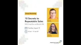 10 Secrets to Repeatable and Scalable Sales