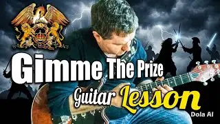 Gimme The Prize (Тема Кургена) - Queen - Урок игры на гитаре (Скачать табулатуру для гитары)