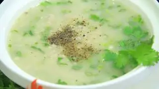 Cháo yến mạch tôm thịt dễ nấu dễ ăn