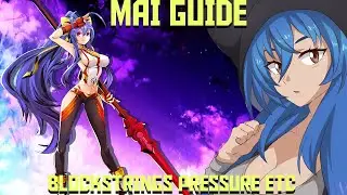 [BlazBlue] BlazBlue Central Fiction Mai Natsume Guide Part 1! Gameplan, Options, etc!