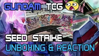 Gundam TCG Unboxing SD02 - Seed Strike