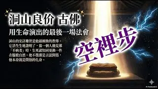 公案52、洞山臨終大秘密「空裡步」！如何找尋那個不痛的自己