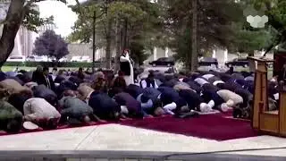 Rocket launcher to Afghanistan President During Eidl Prayer