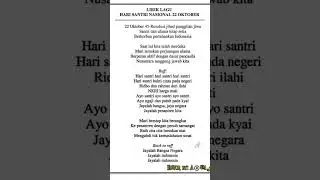 Lagu Hari santri