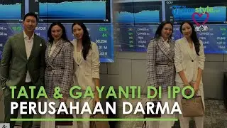 Inilah Potret Tata Cahyani & Gayanti Hutami di IPO Perusahaan Darma Mangkuluhur, Cucu Soeharto