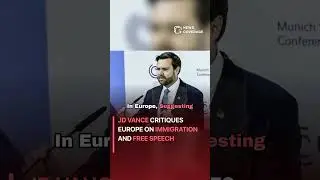 JD Vance Critiques Europe on Immigration and Free Speech #politics