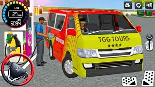 Van Simulator Modern Van Driving: realistic pick and drop city van game - android gameplay