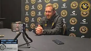 Coach Rob Vincent Conference Finals Press Conference After Riverhounds 1-0 Win Over Rhode Island