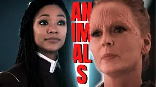 Michael Burnham and Laira Rillak || Animals [Discovery 4x01]