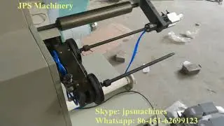 Air cylinder support structure for 12mm mechanical shaft on JPS-320FQ turret rewinder slitter