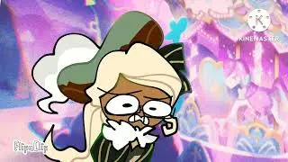 Cream unicorn cookie bully eclair cookie for being a Nerd. cookie run kingdom
