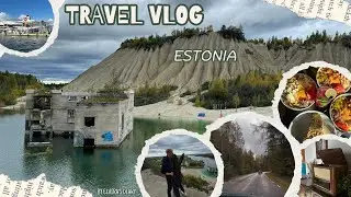 Travel Vlog:⛰Rummu Estonia,🇪🇪кафе🌯и долгая дорога🛣