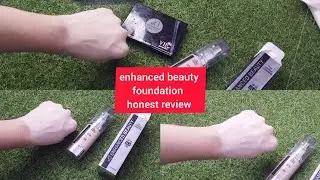 Enhanced beauty foundation reality//enhanced beauty foundation honest review #foundationreveiw
