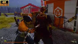 Ghost Of Yotei MAX LEVEL RED Armor Of Master Bounty Hunter Aggressive Stealth & Combat Gameplay PS5