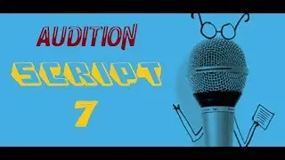 Script 7  audition script for villain |#auditionscript, #monologue, #Auditionvideos