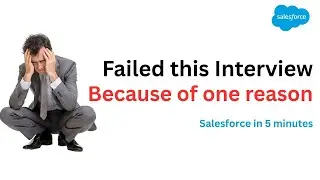 Неудачный опыт собеседования в Salesforce || Собеседование в Salesforce 2026