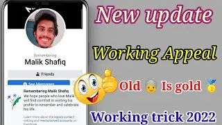 Facebook Death Report New Working Trick 2022 | Memrolize Report Easy Method 2022 timeline off report