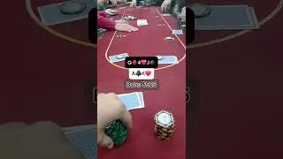 me saldr&aacute; la escalera en el poker?? #cartas #poker #casino