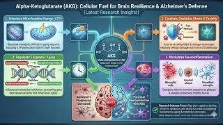 Does the Supplement Calcium Alpha-Ketoglutarate Heal Mental Health issues, Alzheimers, and Long C.?