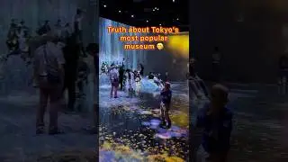 DON'T MISS these important tips 😨 teamLab Borderless in Japan #japan #tokyo #shorts