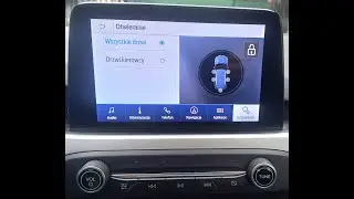 Focus mk4   - dodatkowe opcje na ekranie Sync 3
