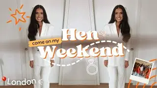 IT’S MY HEN PARTY! Come and see EVERYTHING! London Vlog | Jess Bloom