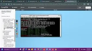 Network+ Cert Master Labs : Configure IP Addresses on Linux