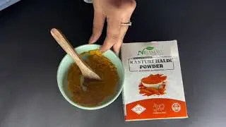 Niramayu Kasturi haldi powder for face, beauty | Wild Turmeric powder | Kasturi Manjal. #antiacne