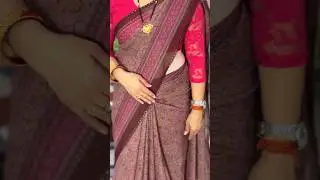 Daily wear saree wearing tips in 1 minute